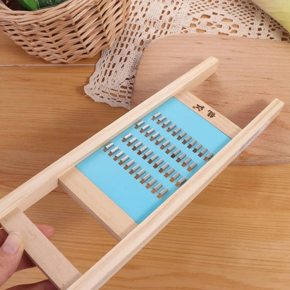 Wooden Hand-held Gadgets Cucumber Fruit Kitchen Tools Cheese Slicer Vegetable Cutter Food Grater Peeler