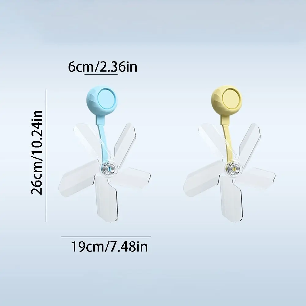 3Pcs Suction Cup Air Conditioning Ventilator Windmill Shaped Anti Direct Blowing Conditioning Guide Fan Silent Adjustable