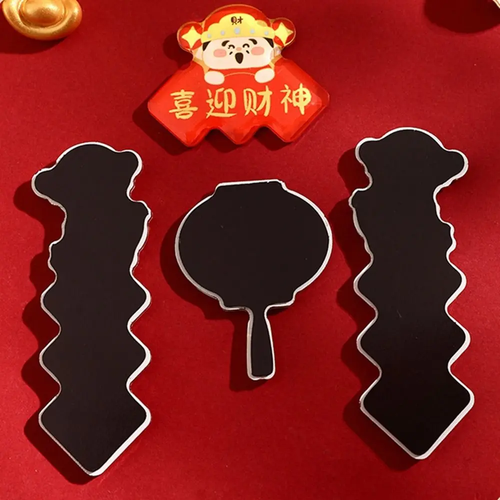 Mini 2025 Snake Year Fridge Magnets Mahjong Chinese New Year Refrigerator Magnet Blessing Panda Refrigerator Couplet Sticker