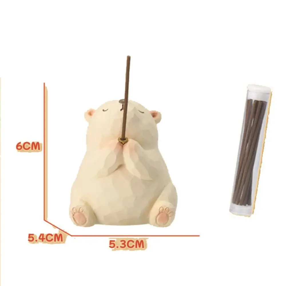 Lucky Ornaments Resin Panda Statue Cute Creative Miniatures Figurine Waterproof Funny Tea Pet New Year