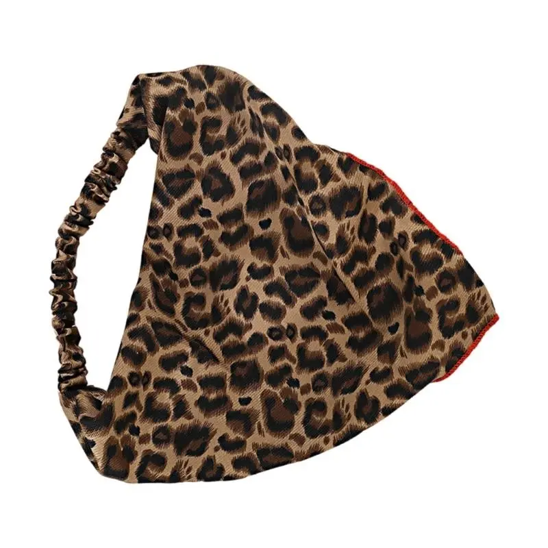 652F Plush Leopard Hair Hoop Cartoon Styles Headbands Softable Unique Hair Hoop Fashion Hair Accessories