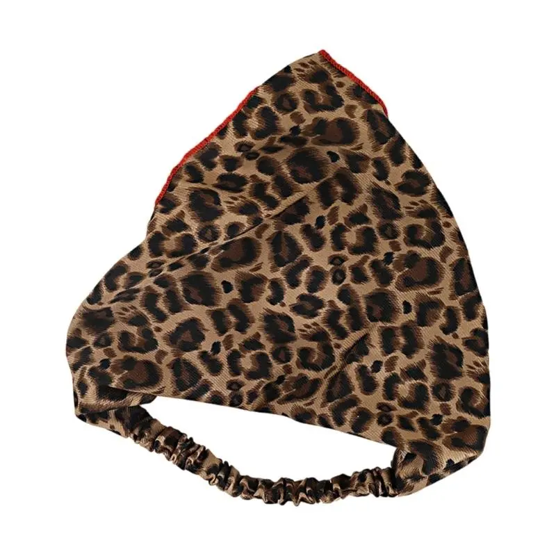652F Plush Leopard Hair Hoop Cartoon Styles Headbands Softable Unique Hair Hoop Fashion Hair Accessories