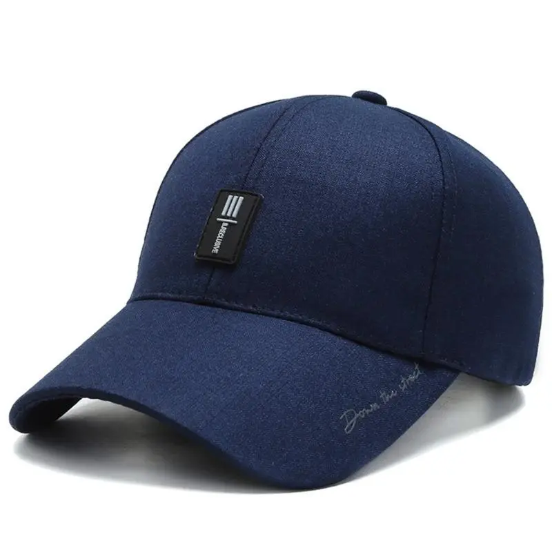 652F Wide Brimmed Baseball Hat Sun Hat Outdoor Hat Curved Brimmed for Dad Exercise Baseball Hat Headwear