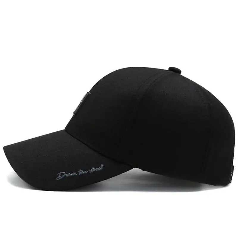 652F Wide Brimmed Baseball Hat Sun Hat Outdoor Hat Curved Brimmed for Dad Exercise Baseball Hat Headwear