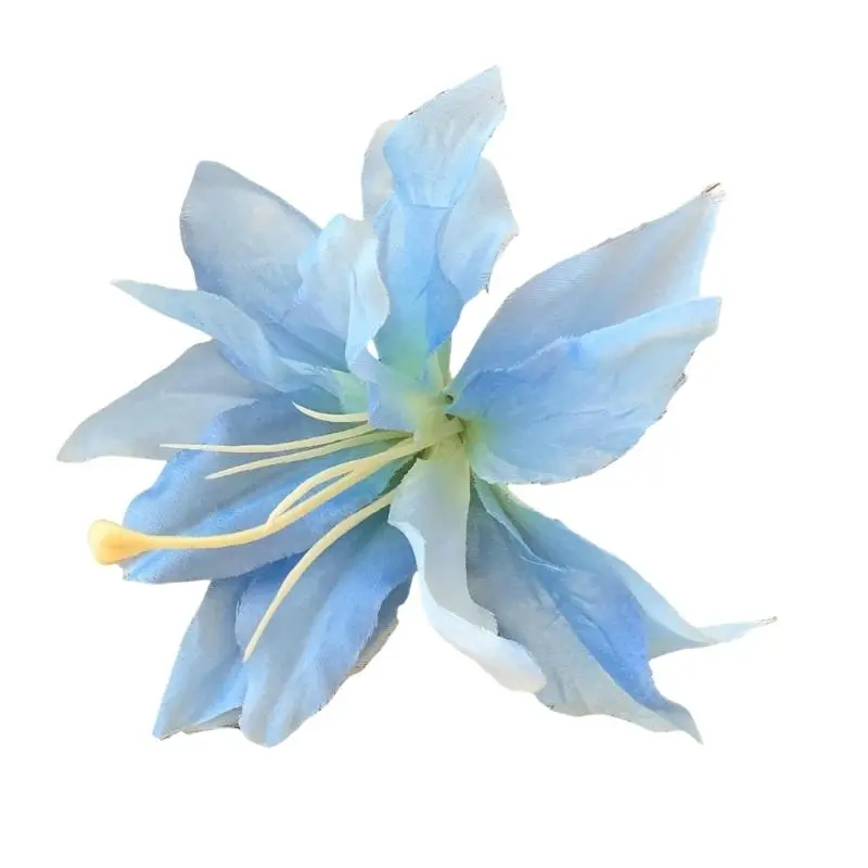 652F Girls Hair Clip Flower Women Kid Hairgrips Artificial Headdress Barrettes Flower Sweet 2000s Girls Hairpins