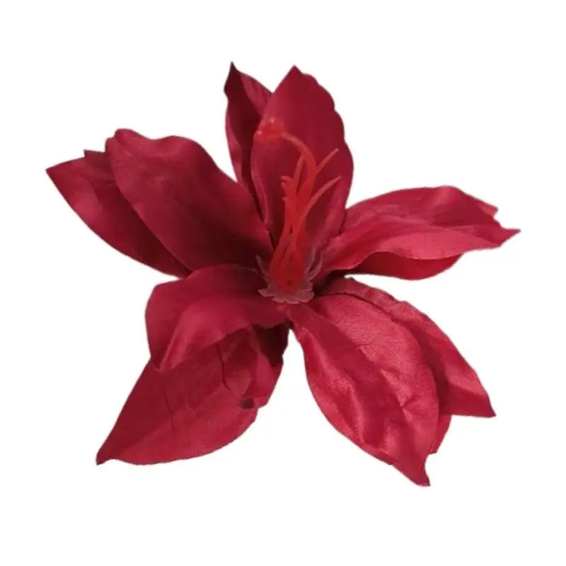 652F Girls Hair Clip Flower Women Kid Hairgrips Artificial Headdress Barrettes Flower Sweet 2000s Girls Hairpins