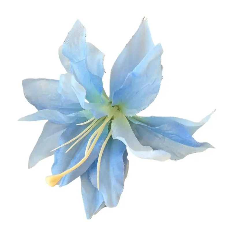 652F Girls Hair Clip Flower Women Kid Hairgrips Artificial Headdress Barrettes Flower Sweet 2000s Girls Hairpins