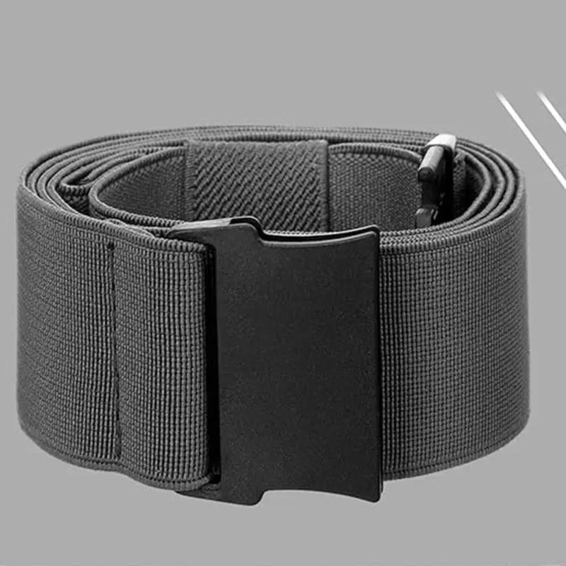 652F Outdoor Tactically Waist Belt Quickly Release Waistband Unisex Stretch Belt for Hiking Climbing and Everyday Wear