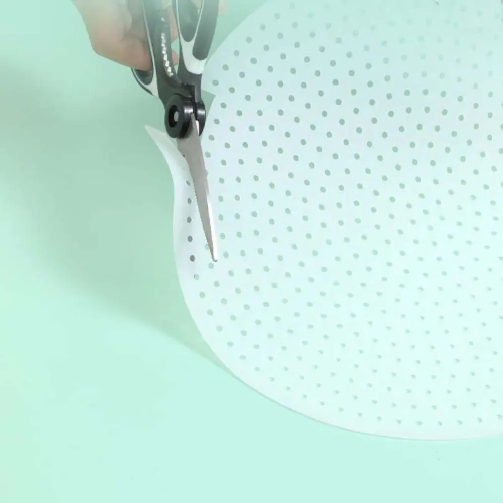 Silicone Rice Cooker Anti-scorch Mat Cuttable High Temperature Resistant Anti-burn Mat Flexible Round Steamer Mat Pastry