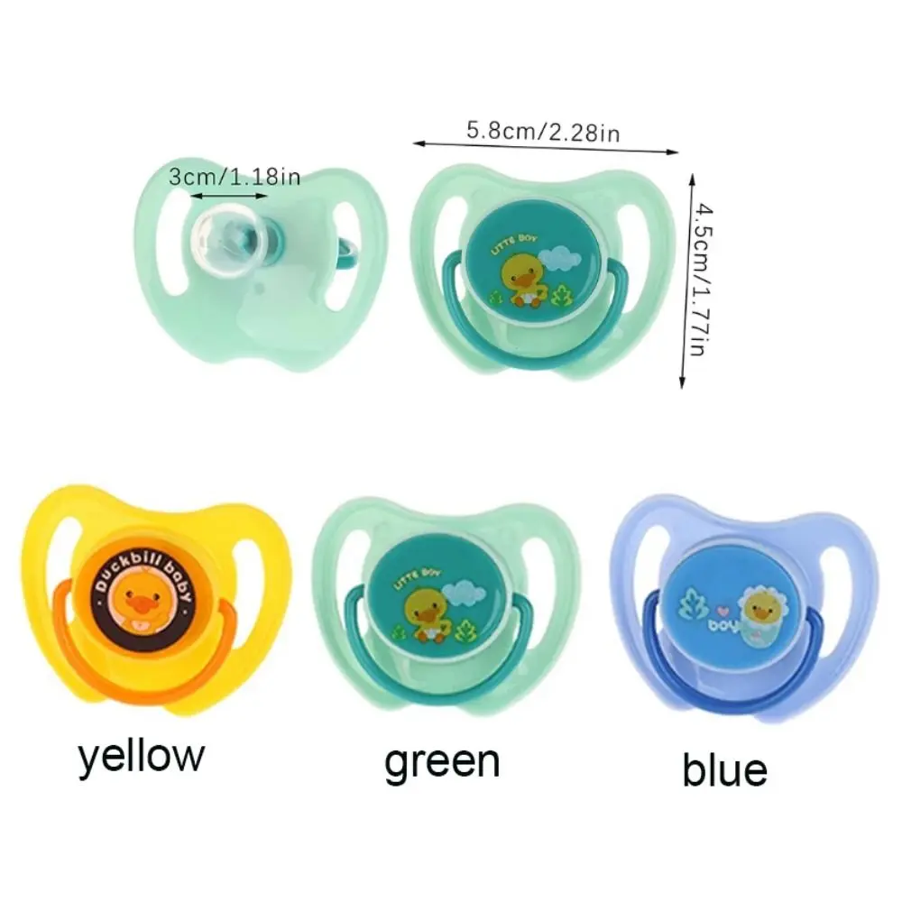 Cute Cartoon Pet Silicone Pacifier Bite Resistant with Cover Dog Sleeping Pacifier Soft Pet Calming Pacifier for Relieve Boredom