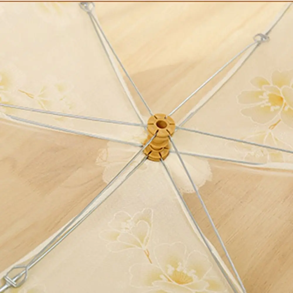 Stain Proof Breathable Umbrella Shape Dish Tent Anti Mosquito Lace Fabric Kitchen Gadgets Food Cover Food Lid Table Cover