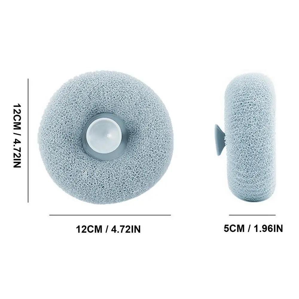 Soft with Suction Cup Shower Bath Ball Rich Bubble Dead Skin Remover Body Scrubber SPA Massage Brush Bathing Accessories