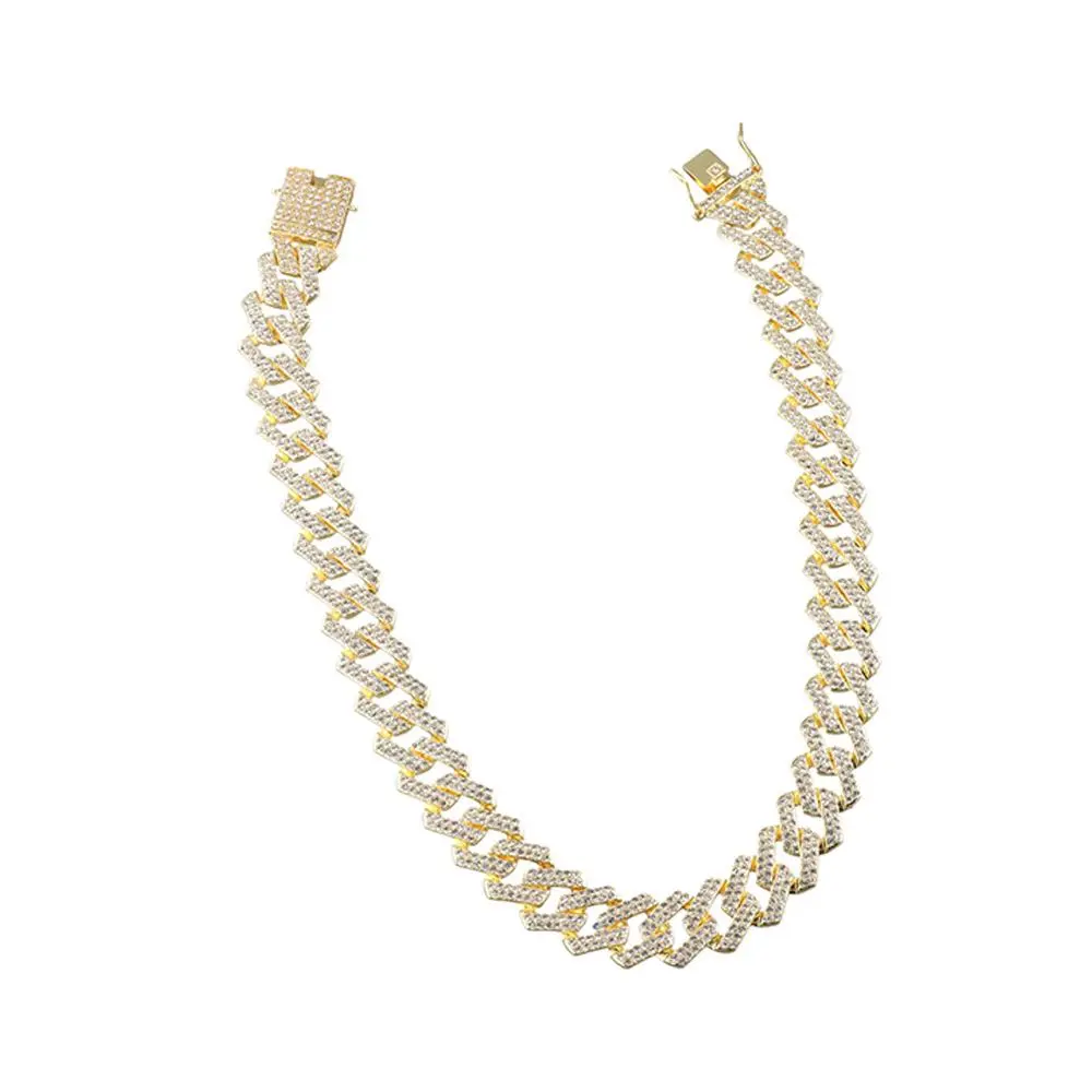 Width 2MM Non-rust with Diamond Durable Cat Collar Pet Accessories Dogs Necklace Dogs Chains