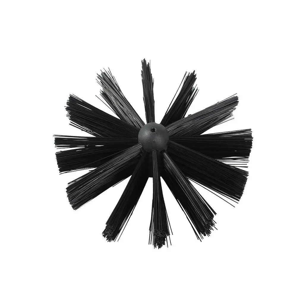 Fireplace Inner Wall For Chimney Duct Dryer Pipe Hexagonal Cleaning Brush Chimney Brush Accessories Brush Head Cleaning Tool