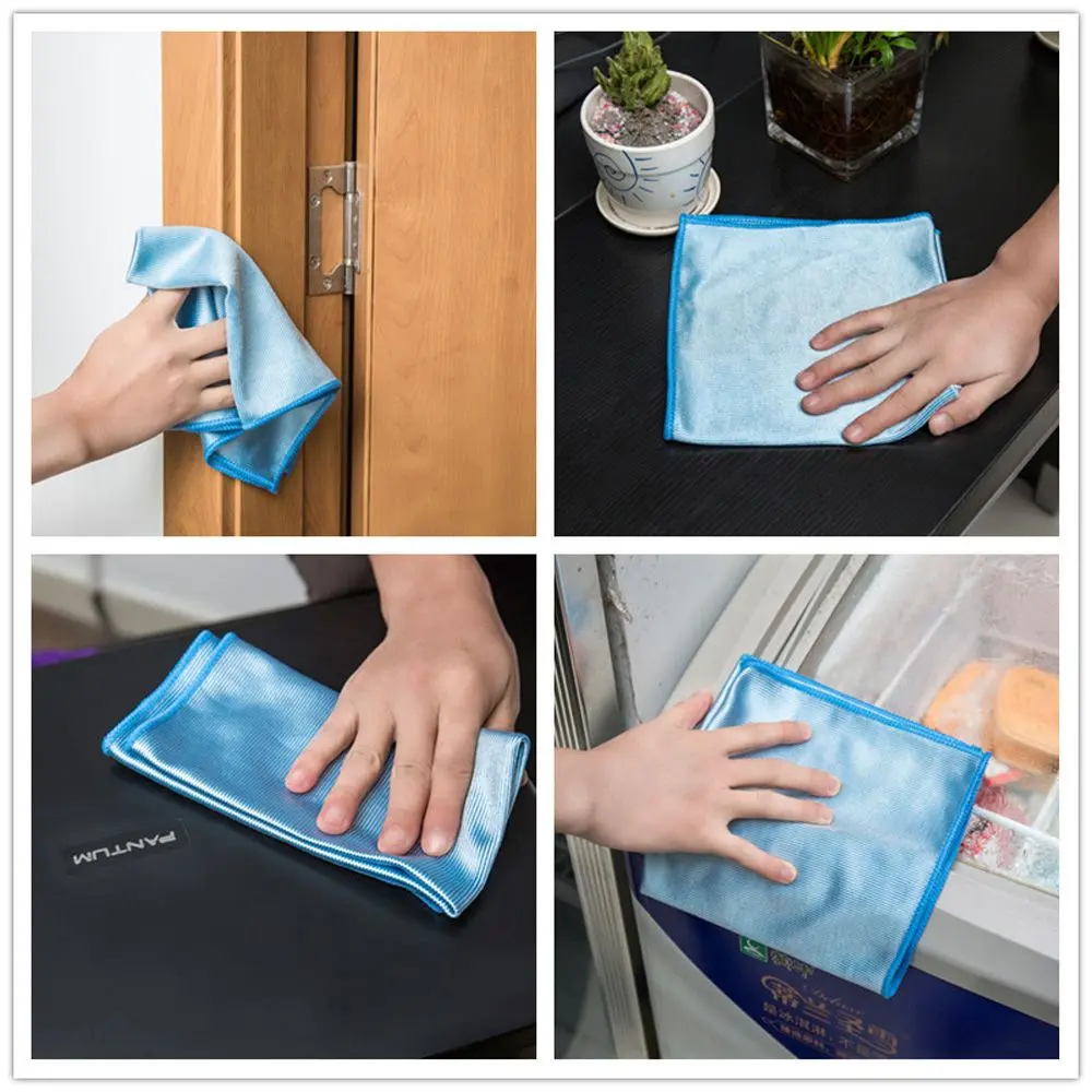 Absorbable No Trace Microfiber Window Kitchen Glass Cloth Cleaning cloth Cleaning Towel Wipe Cloth Glass Washing Towel