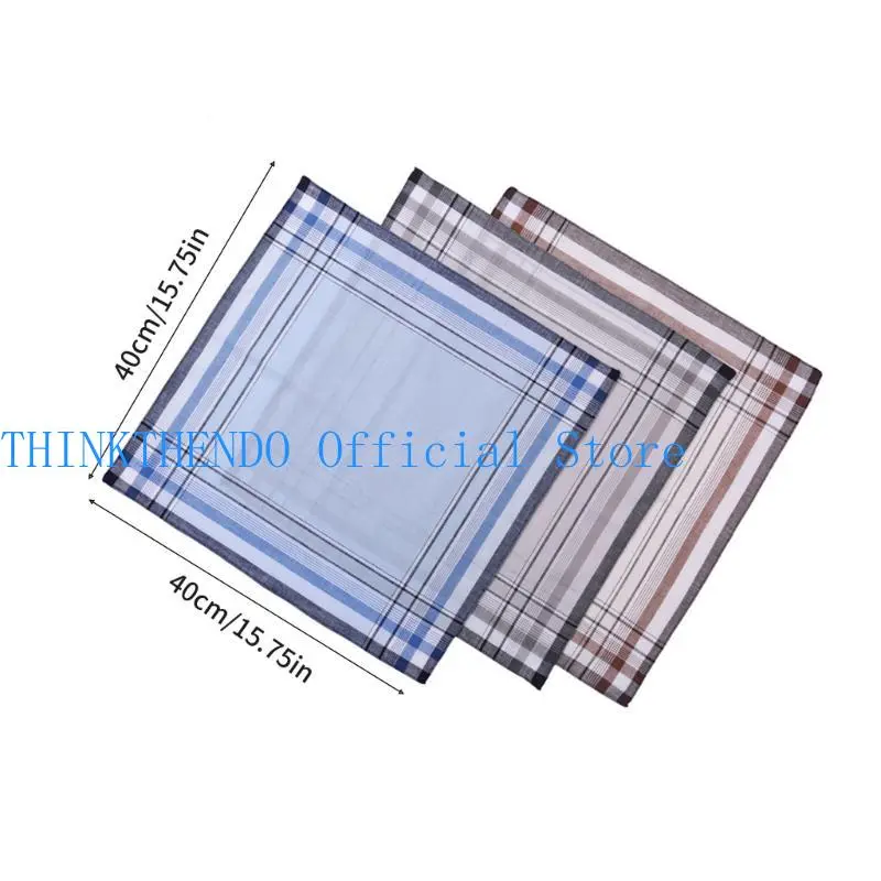 39BB 40CM MultiUse Handkerchief Mini Square Towel Adult Sweat Wipe Towel Accessories