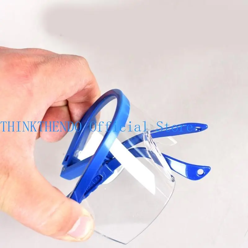 652F 12Pcs Lightweight PVC Safety Goggles For Factory And Construction Workers Protective Clear Lens Industrial Use