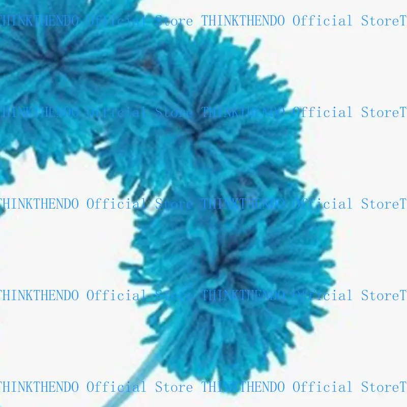 652F Furry Yarns Hairhoop for Family Gathering Birthday Party Pompoms Hairband Costume Hair Decoration for Formal and Casual