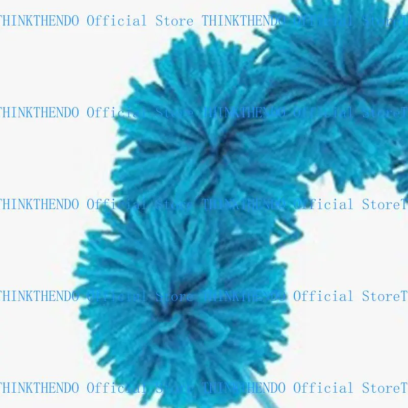 652F Furry Yarns Hairhoop for Family Gathering Birthday Party Pompoms Hairband Costume Hair Decoration for Formal and Casual