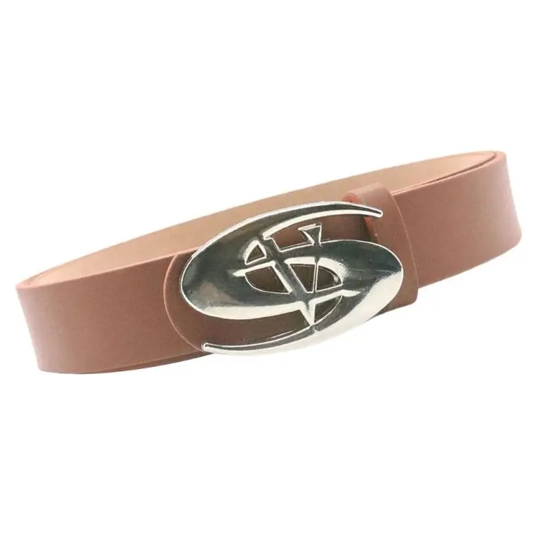 652F Girls Retro Waist Belt for Daily Costume Jewelry Waist Body Jewelry for Party Jeans Belt Cowboy Chain
