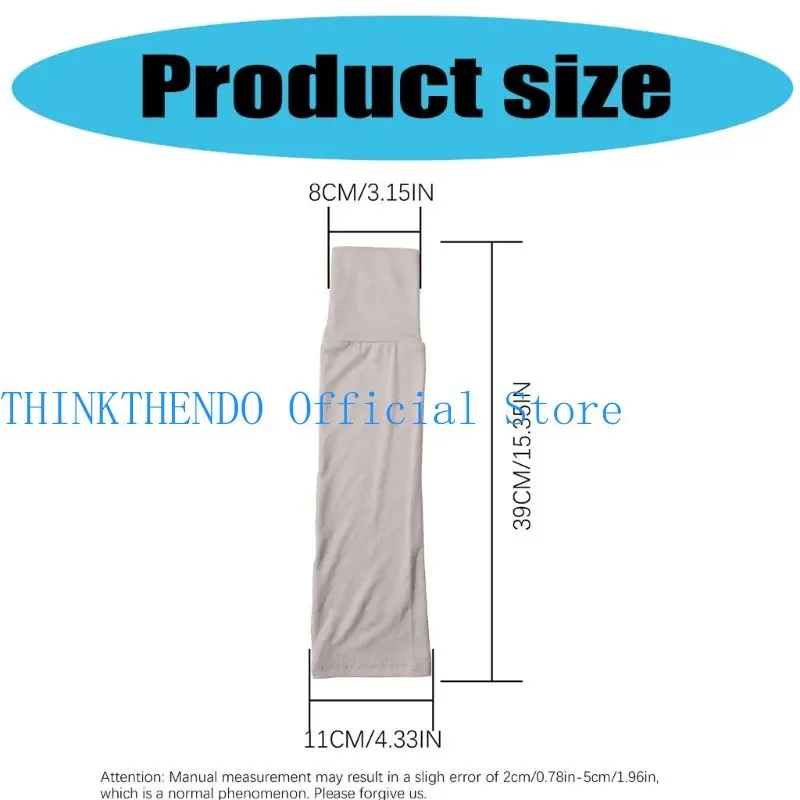 652F Soft Cotton Long Fingerless Gloves Stretchy Arm Sleeves for Women Everyday Wear with Sun and Various Activity