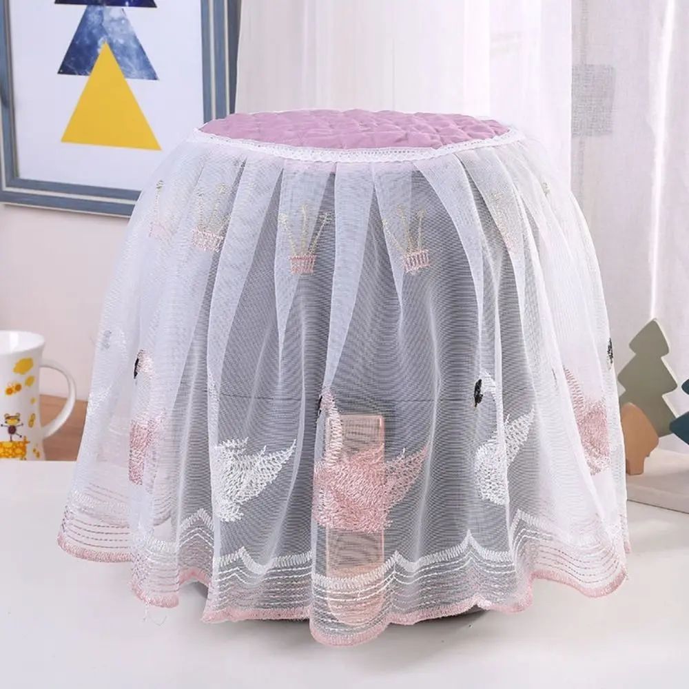 Oil Proof Air Fryer Dust Cover Lace Fabric Cartoon Lace Fabric Cover Cute General Appliances Dust Cover Household
