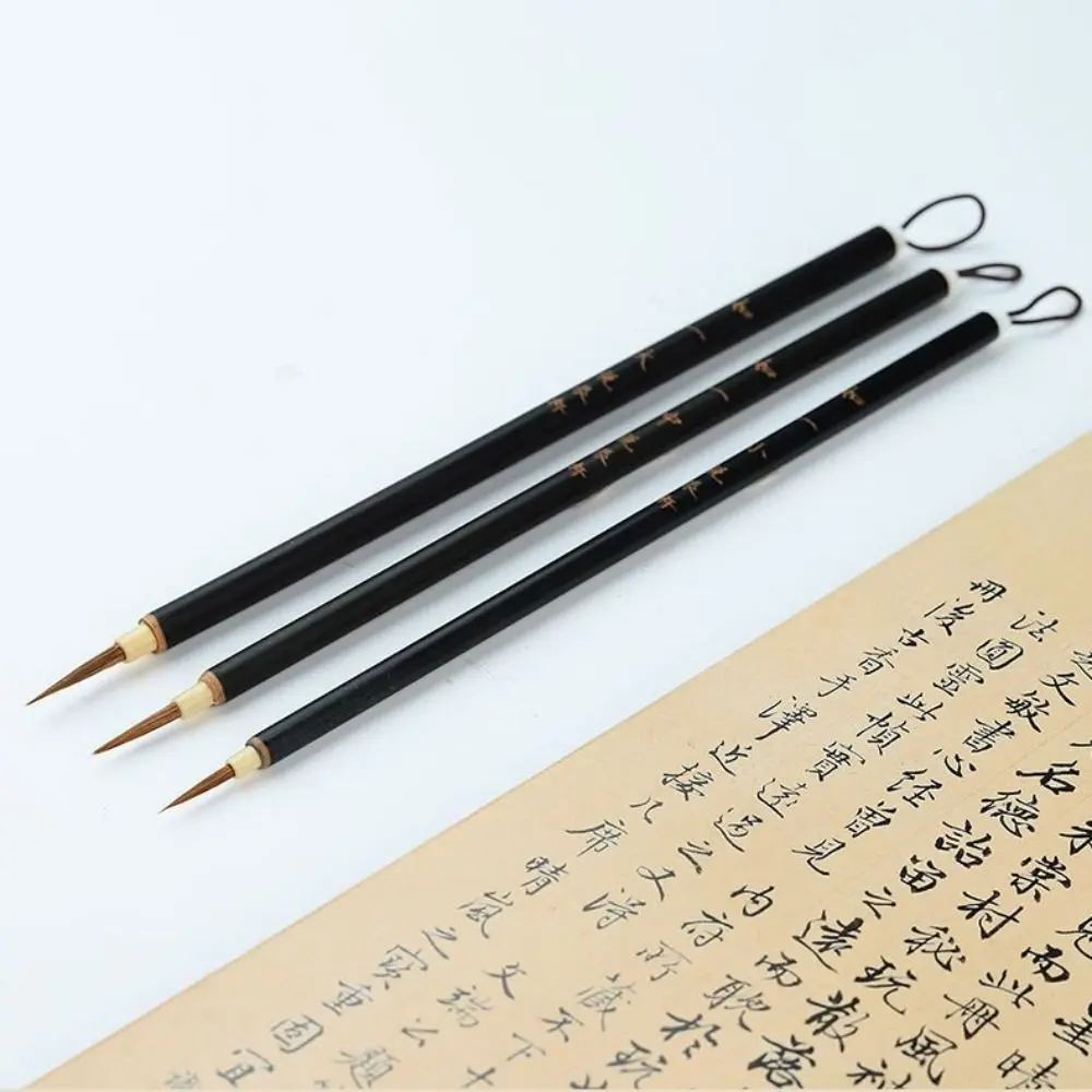 For Art High Quality Artist Thin Drawing Chinese Brushes Painting Pens Calligraphy Brushes Crisperding