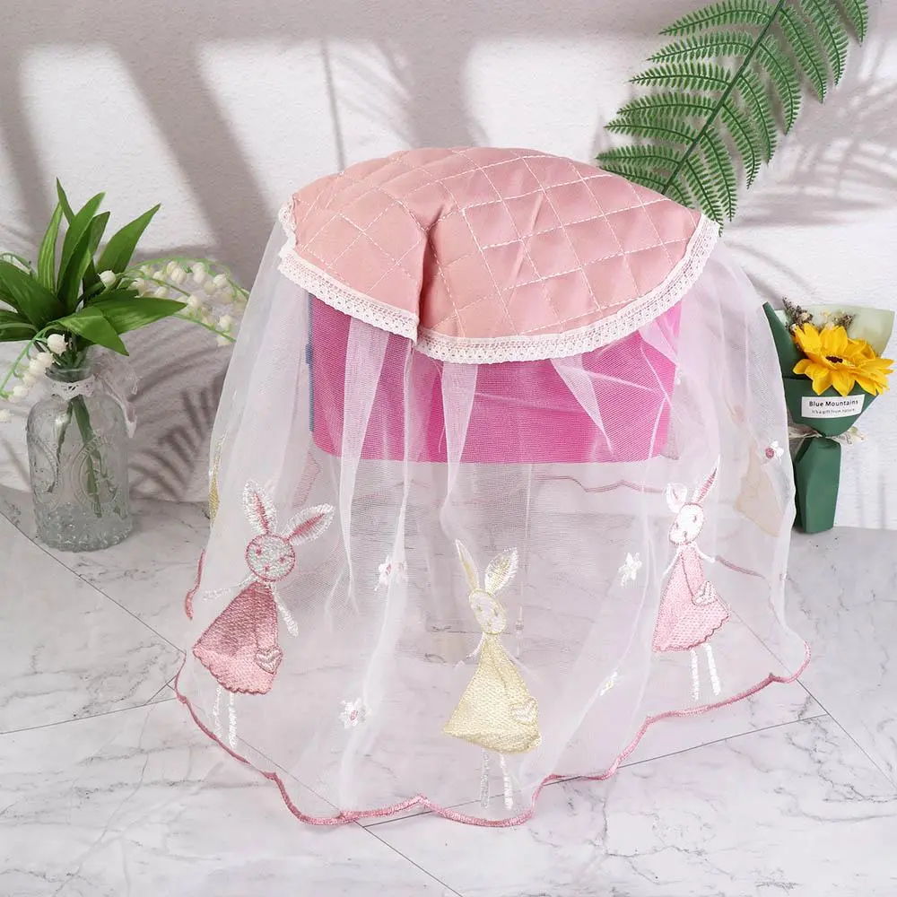 Oil Proof Air Fryer Dust Cover Lace Fabric Cartoon Lace Fabric Cover Cute General Appliances Dust Cover Household