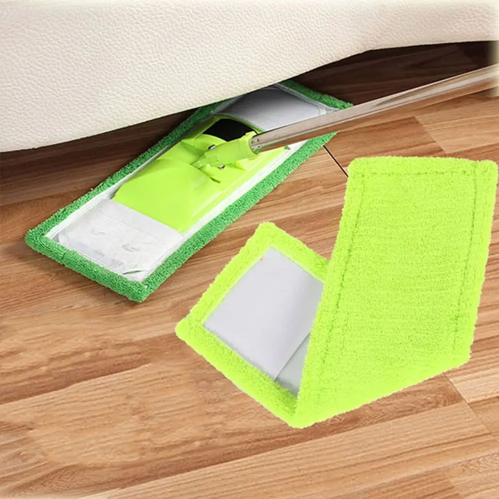 Reusable Mop Pad Practical Household for Spray Mop Cloth Cleaning Pad Flat Refill Replacement