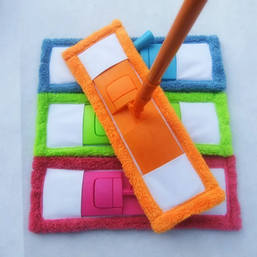 Reusable Mop Pad Practical Household for Spray Mop Cloth Cleaning Pad Flat Refill Replacement