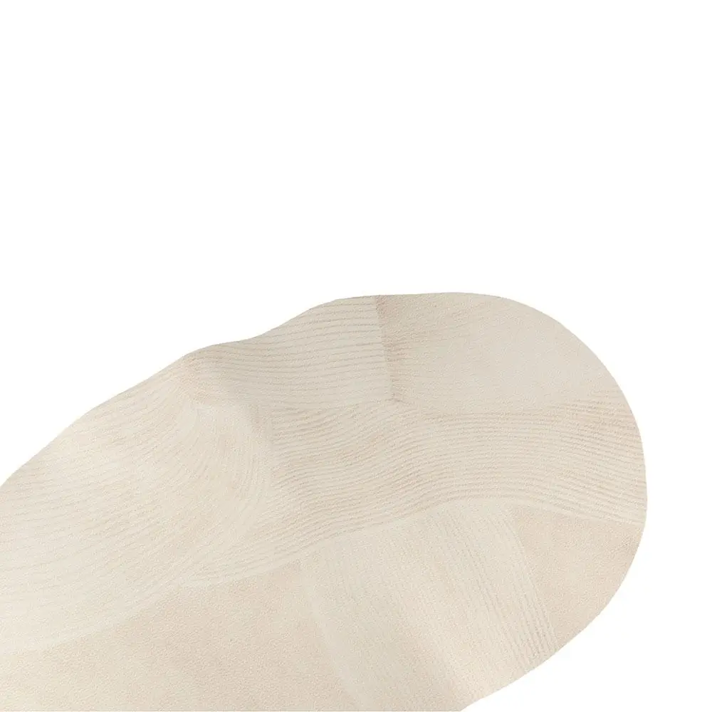 Waterproof Oval PVC Leather Table Mats High Temperature Resistance Heat Insulation Coasters Simple Style Thickening Placemat