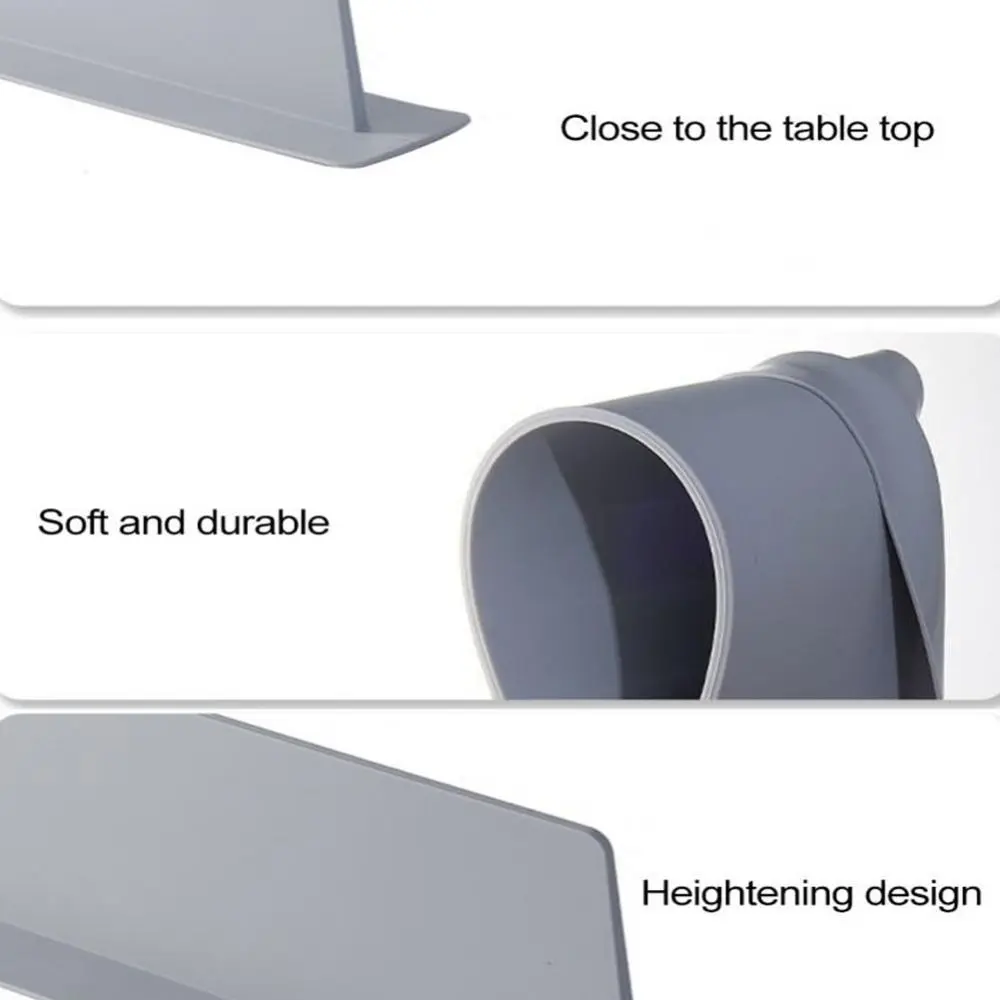 Household Silicone Sink Splash Guard with Suction Cup Prevent Water Sink Baffle Heightening Splash-Proof Kitchen Sink