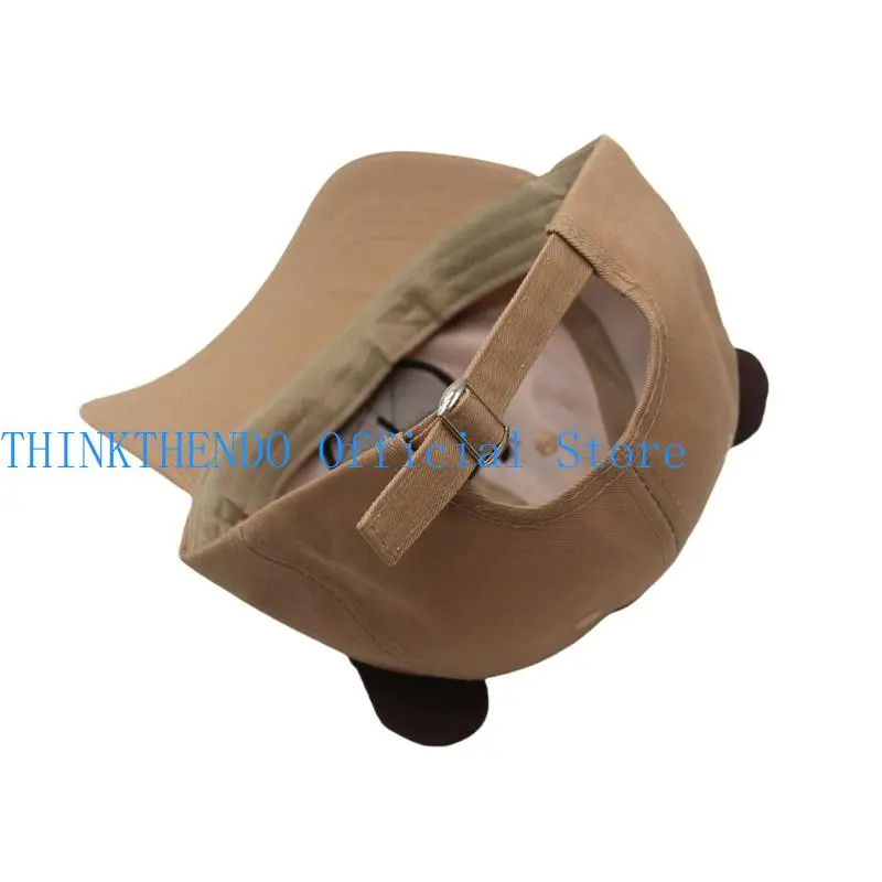 652F Cartoon Capybara Embroidered Baseball Caps Adjustable Dad Hat Novelty Design Sun Hat for Men and Women All Matching