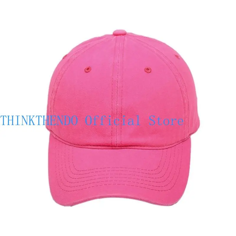 39BB Low Profile Cotton Baseball Fluorescent Bright Solid Color Sunscreen Outdoor Sports for Snapback Trucker Dad Ha