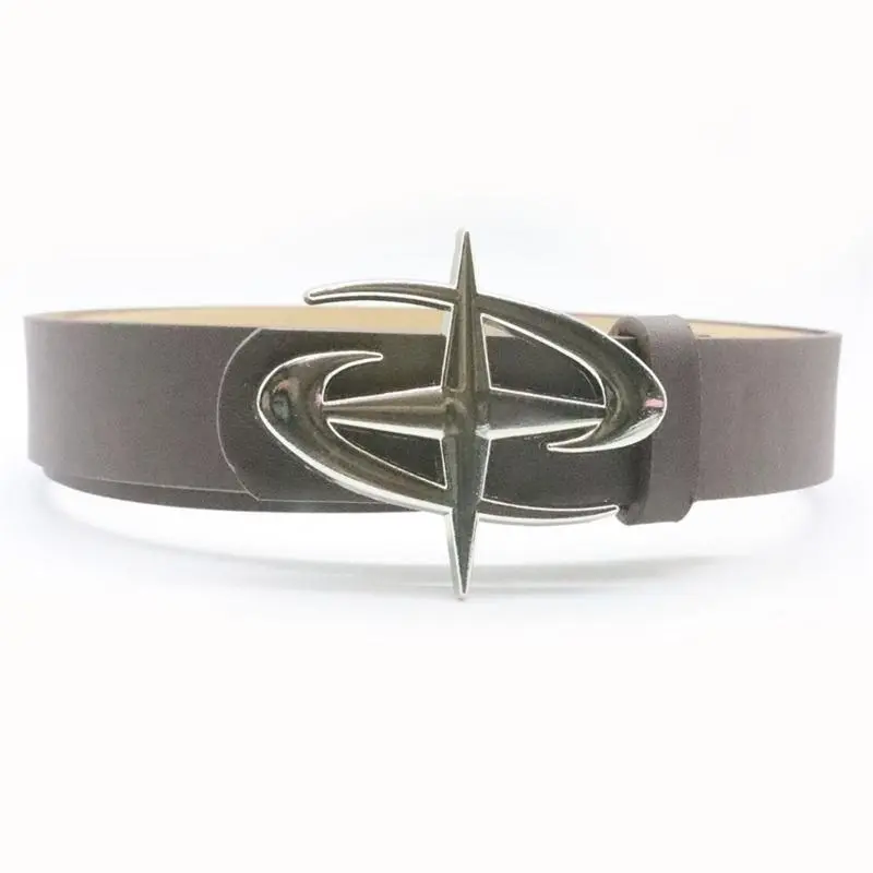 652F Girls Retro Waist Belt for Daily Costume Jewelry Waist Body Jewelry for Party Jeans Belt Cowboy Chain
