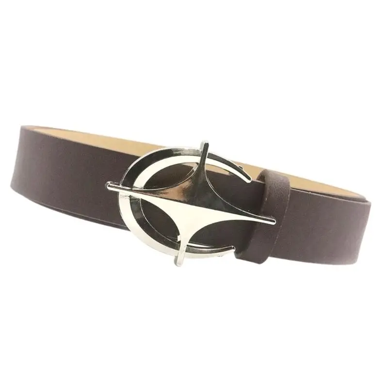 652F Fashion Belt Woman Waist Decors Pants Belt Simple Skinny Belt Jeans Waistband Decorative Belt for Dress Waist Accessory