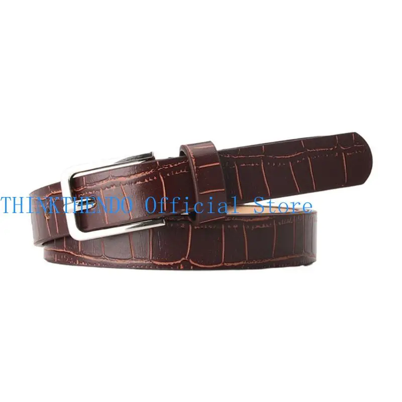 652F Vintage Women Faux Leather Waist Belt Adjustable Wide Strap Leopard Print Waist Corset for Women Slimming Waist Belt