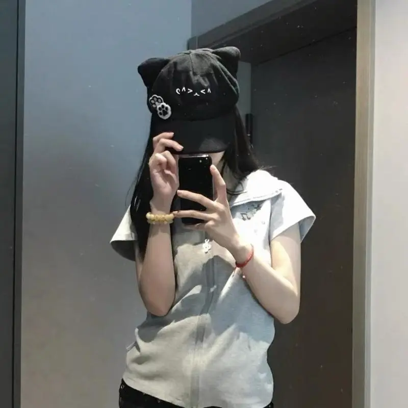 652F Anime Baseball Hat for Adult Teens Casual Street Wear Breathable Caps Fashion Sunproof Caps for Outdoor Activity