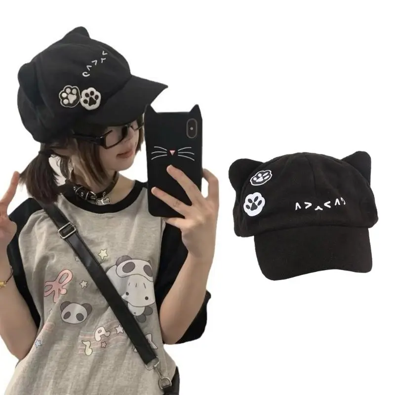 652F Anime Baseball Hat for Adult Teens Casual Street Wear Breathable Caps Fashion Sunproof Caps for Outdoor Activity