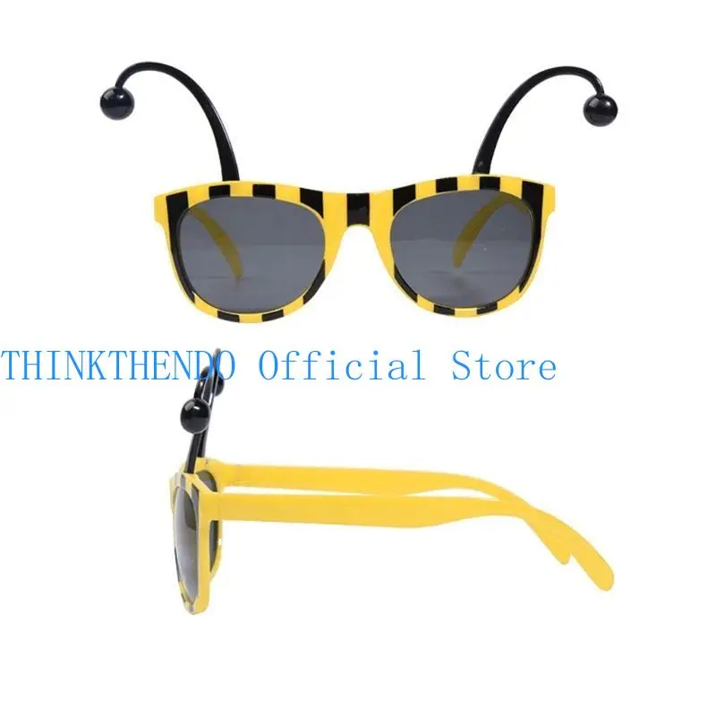 652F Headband and Glasses Set  Antenna Headband with  for Sun Glasses  Costume Accessories Halloween