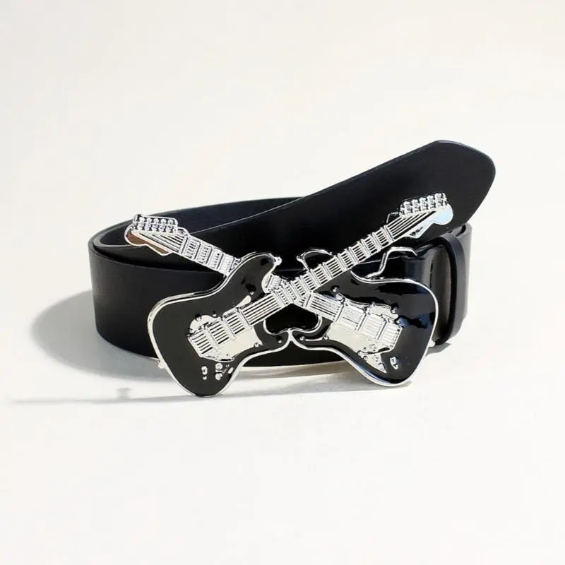 652F Versatiles Embossed Belt Adjustable Waistband Fashionable Women Decorative Belt for Men and Women