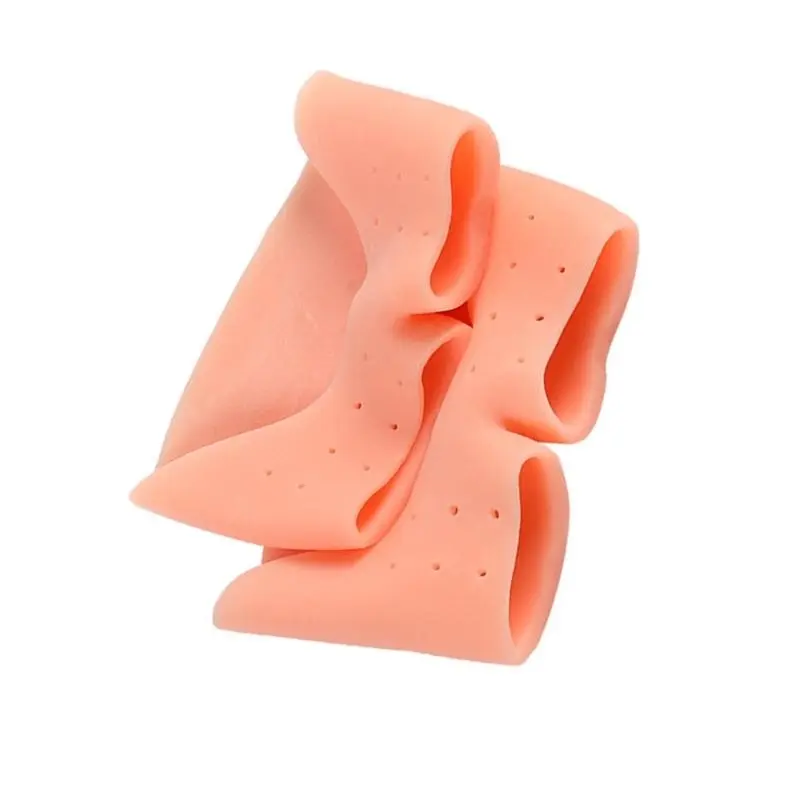 652F Ballet Pointe Pads Toe Pads Protector Pouches Toe Pad,Casual Use,Soft Ballet Silicone Gel Toe Caps for Women Girls
