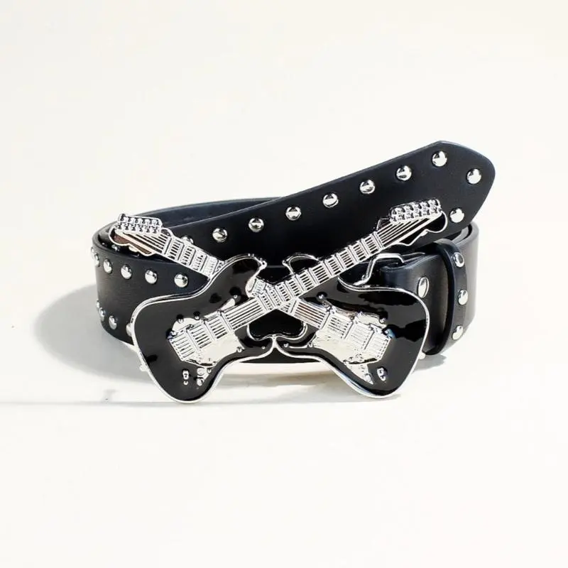 652F Versatiles Embossed Belt Adjustable Waistband Fashionable Women Decorative Belt for Men and Women