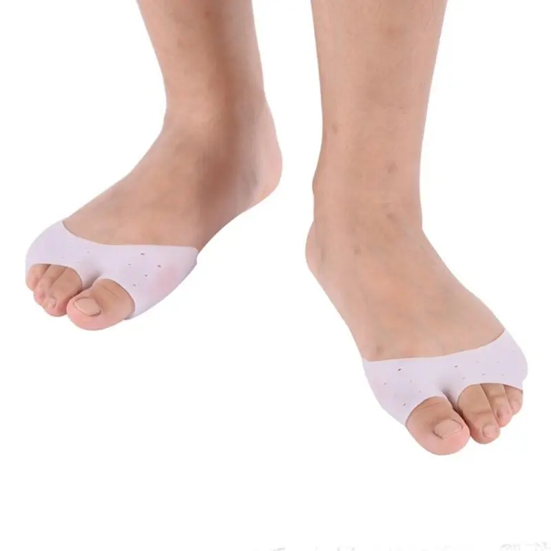 652F Ballet Pointe Pads Toe Pads Protector Pouches Toe Pad,Casual Use,Soft Ballet Silicone Gel Toe Caps for Women Girls