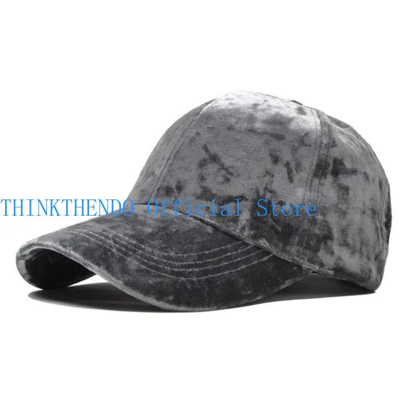 652F Baseball Adjustable Size for Men Women Running Workouts Outdoor Activities All Seasons Winter Solid Color Hat