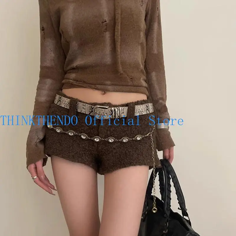 652F Modern Hot Girl Skinny Waistband Western Cowgirl Belt for Jeans Dress Country Girls Waistband