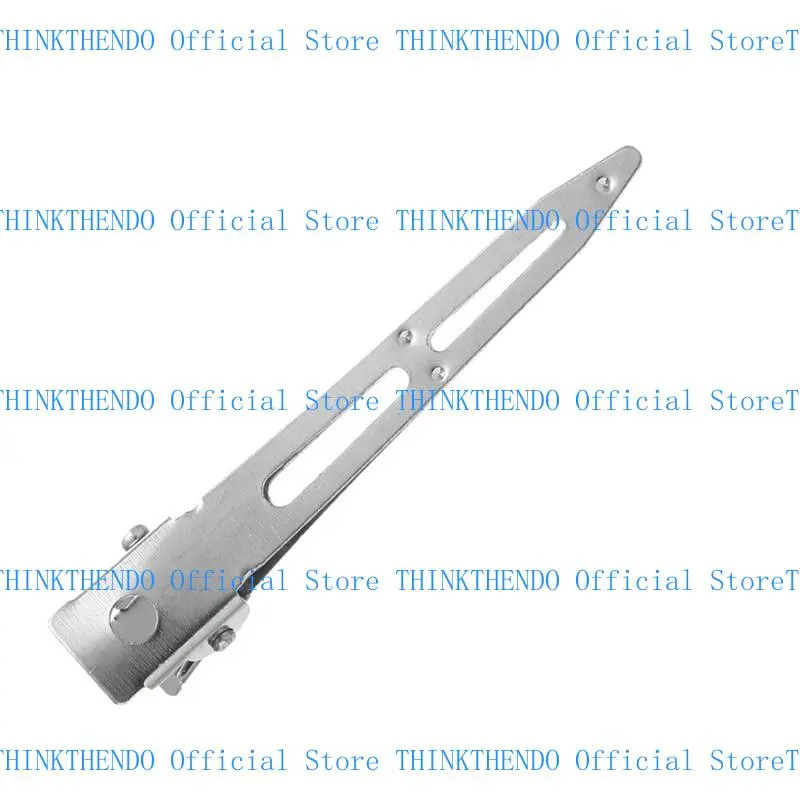 652F Simple Long Mini Hair Duckbill Clip Hair Clip Silver Hair  Barrettes Hair Sectioning Hair Ornament