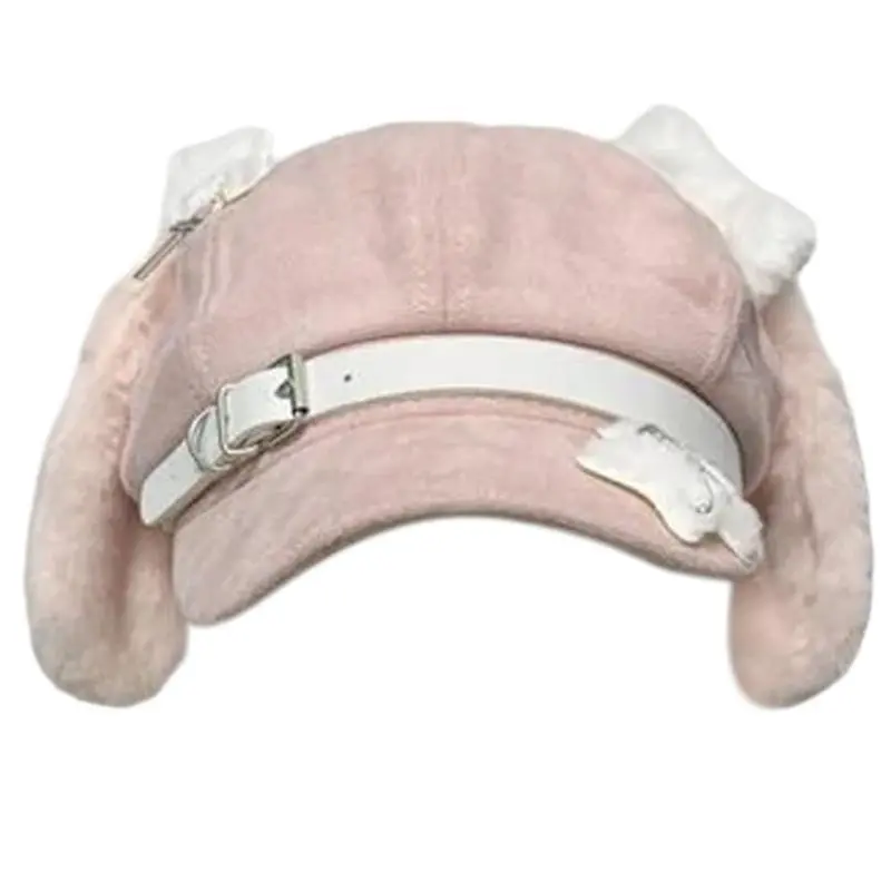 652F Fashionable Dog Ear Hat Adult Role Playing Hat Trendy Women's Hat for Ceremonies and Event