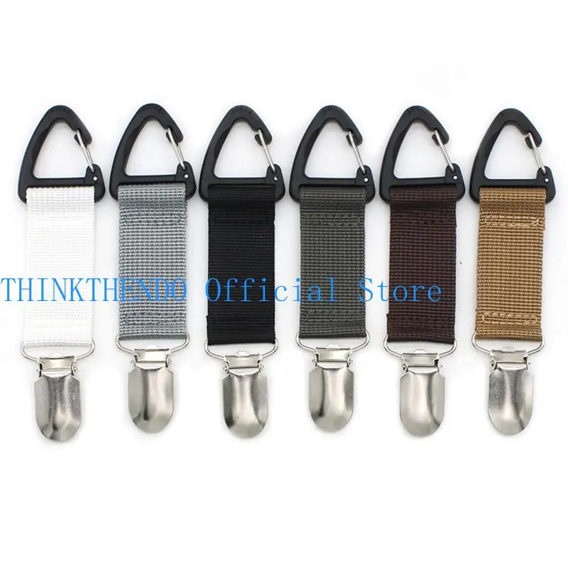 39BB Hat Clip for Travel Small Portable Fabric Clips for Holding on Bag Purse