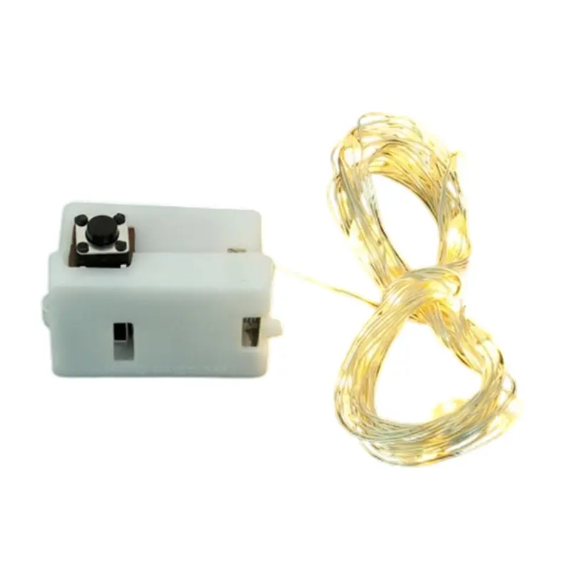 652F Fairys Lights Battery Operated String Lights,Mini LED Fairys Lights for Centerpiece Table Decors,DIY Bouquet Supply